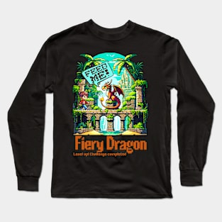 Fiery Dragon Long Sleeve T-Shirt